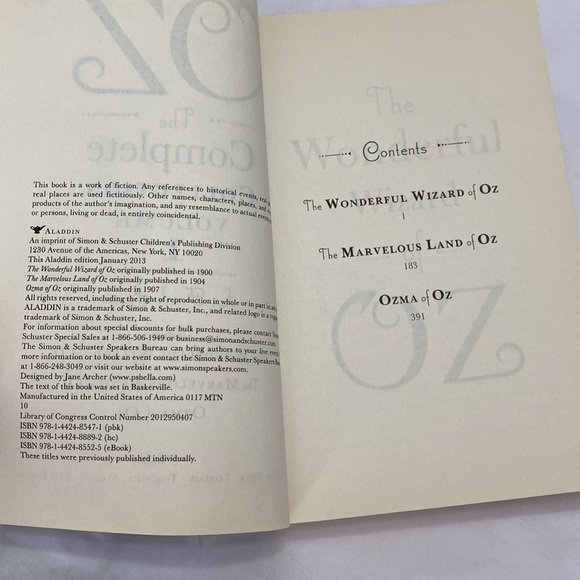 OZ THE COMPLETE COLLECTION Volume 1 paperback book - Picture 6 of 8